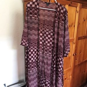 Sheer Tribal Cardigan